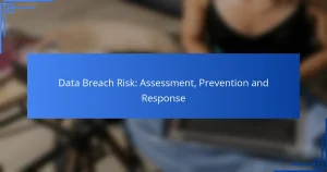 Riziko úniku dat: hodnocení, prevence a reakce